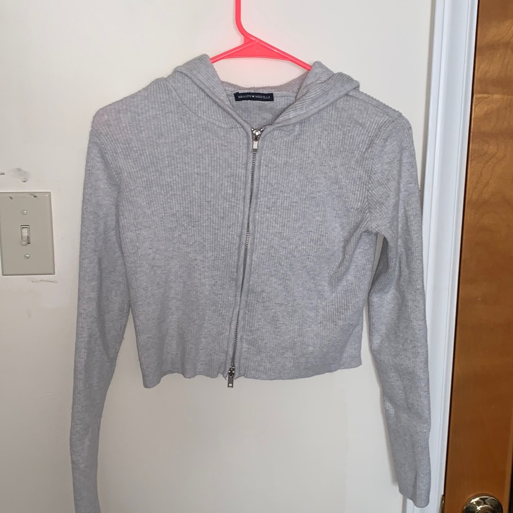 Brandy Melville Grey Arden Hoodie
